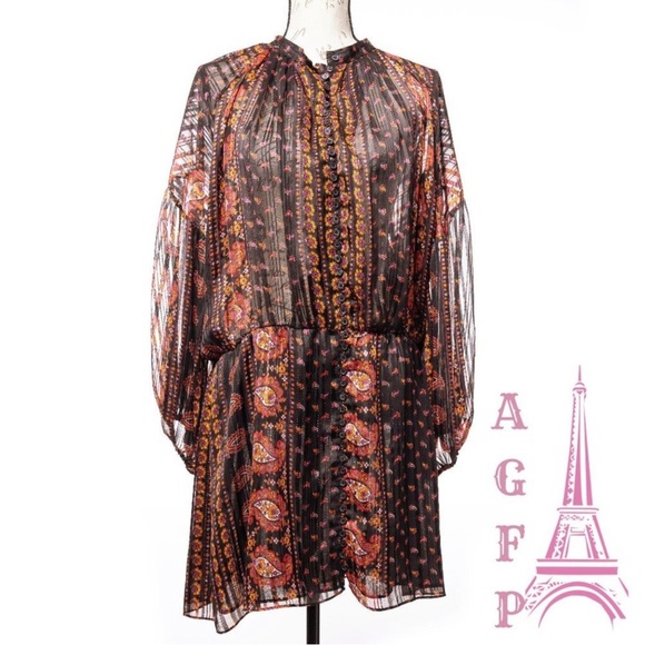 Zara Dresses Zara Paisley Boho Dress Poshmark